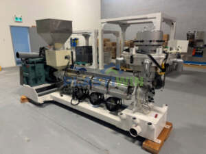 Used Interleaf GBDR-1000 S-Type Garbage Bag Making Machine