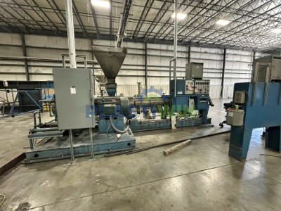 Used 6” Macro Engineering 34:1 Extrusion Line