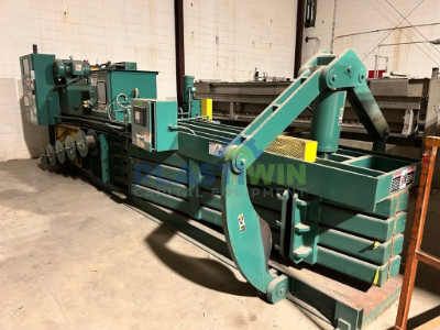 Used 30 HP Harris Selco HS0-108-30 Auto Tie Horizontal Baler