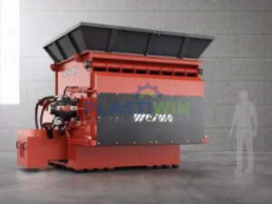 Used 180 HP Weima WLK 18 F Jumbo Single Shaft Shredder