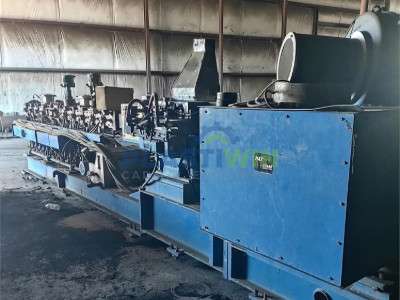 Used 75mm NFM TEM-75SS Twin Screw Rubber Extruder