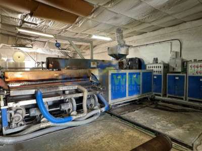 Used Zhangjiagang Extrusion Bubble Film Line with Aluminized Film Lamination