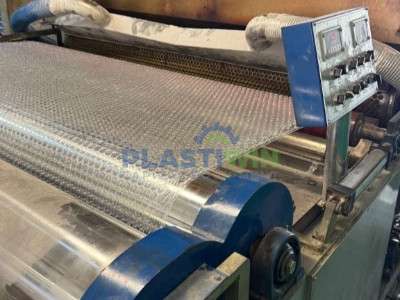 Used Zhangjiagang Extrusion Bubble Film Line with Aluminized Film Lamination