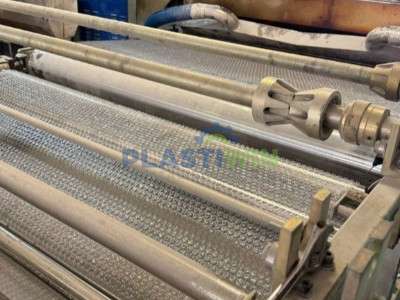 Used Zhangjiagang Extrusion Bubble Film Line with Aluminized Film Lamination