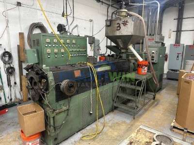 Used 4.5” Davis Standard 24:1 Profile Extrusion Line