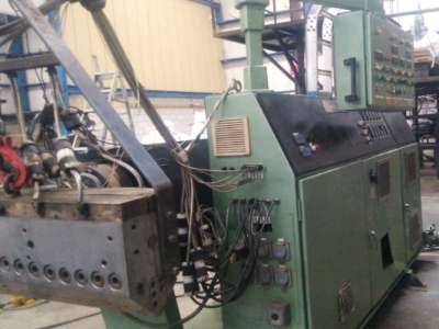 Used 1.5 Meters Wide Davis Standard Crystal PVC Cast Film Extrusion Line