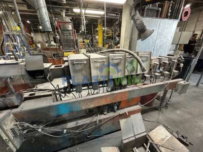 Used 50mm Leistritz Co-Rotating Twin Screw Extruder