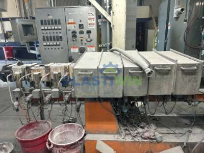 Used 50mm Leistritz Co-Rotating Twin Screw Extruder