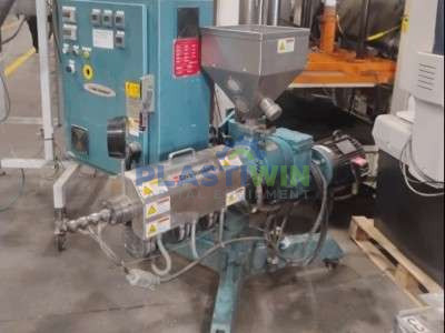 Used 1” Davis Standard HPE100A Pedestal Extruder