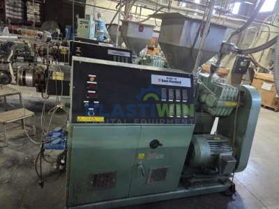 Used 2.5” Davis Standard 24:1 Single Screw Extruder