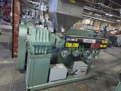 Used 2.5” Davis Standard 24:1 Single Screw Extruder