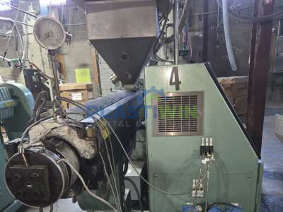 Used 2.5” Davis Standard 24:1 Single Screw Extruder
