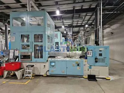 Used Aoki SBIII-350LL-100 Injection Stretch Blow Molding Machine
