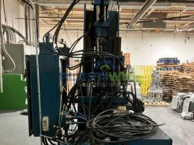 Used 100 Ton Gluco VS100TPS Vertical Injection Molding Machine
