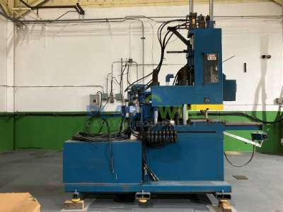 Used 100 Ton Gluco VS100TPS Vertical Injection Molding Machine