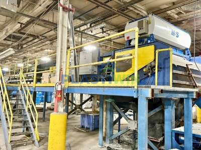 Used MSS Complete Plastic Optical / Infrared Sort Line with Bale Breaker