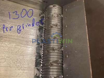 Used 60 HP Vecoplan Single Shaft Shredder