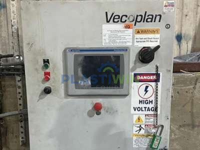 Used 60 HP Vecoplan Single Shaft Shredder