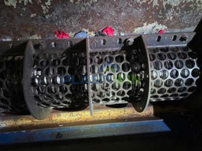 Used 60 HP Vecoplan Single Shaft Shredder