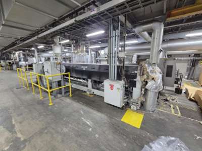 Used 165mm Davis Standard 34:1 Vented Extruder