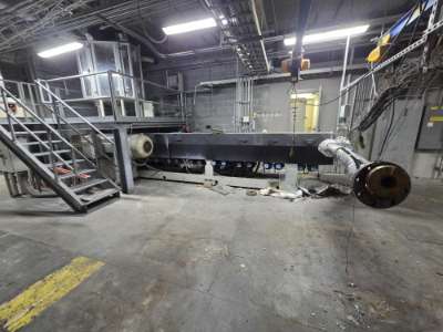 Used 175mm Davis Standard 30:1 Single Stage Extruder