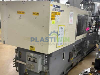 Used 154 Ton Nissei FNX140-25A Hybrid Injection Molding Machine
