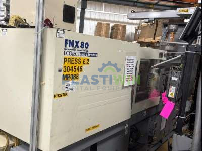 Used 89 Ton Nissei FNX-80-12A Hybrid Injection Molding Machine