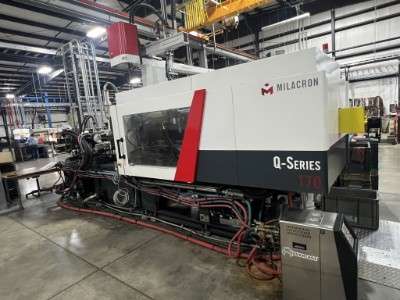 Used 170 Ton Milacron Q170 Horizontal Injection Molding Machine