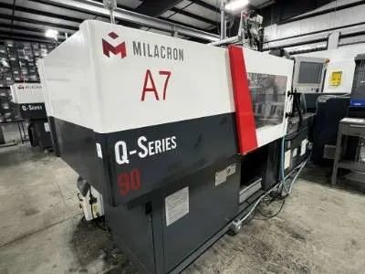 Used 90 Ton Milacron Q90 Horizontal Injection Molding Machine