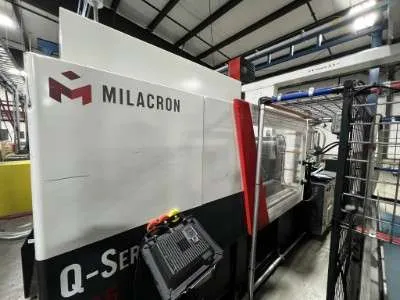 Used 125 Ton Milacron Q125 Horizontal Injection Molding Machine