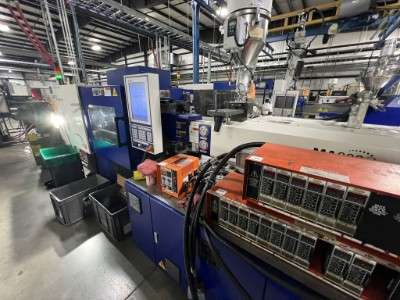 Used 90 Ton Haitian MA900IIS280 Horizontal Injection Molding Machine