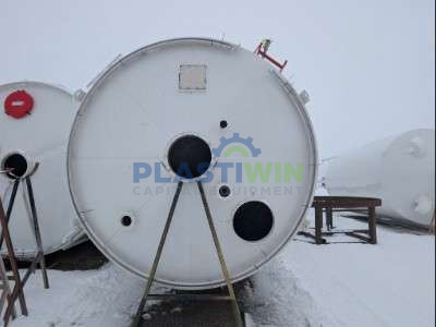 Used 11.5' x 60' Resin Silo