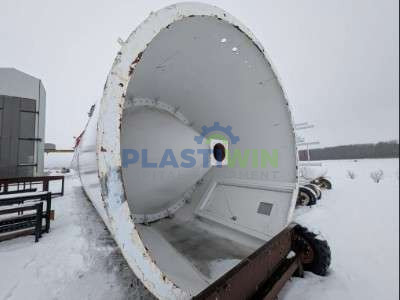 Used 11.5' x 60' Resin Silo
