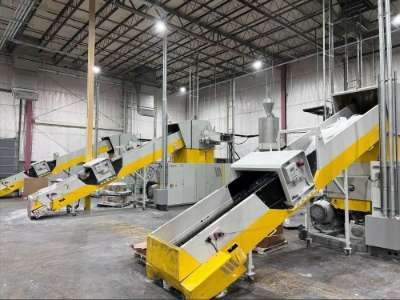 Used NGR Model S:GRAN 105-100 V HD Recycling Line