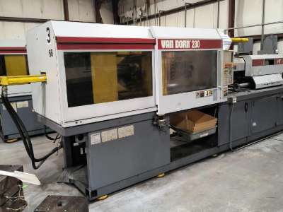 Used 230 Ton Van Dorn 230HT20 Injection Molding Machine