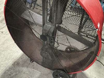 Used Red Fan