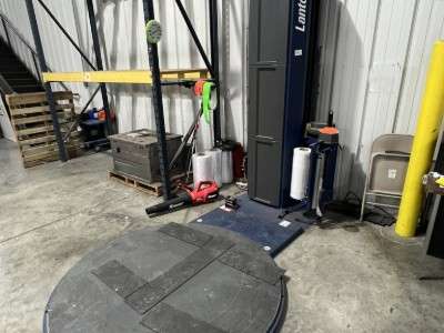 Used Lantech Model Q400 Stretch Wrapper