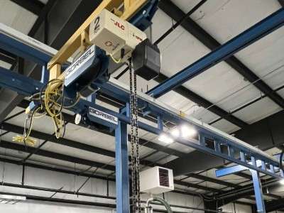 Used 2 Ton Gorbel Model JLC Crane System