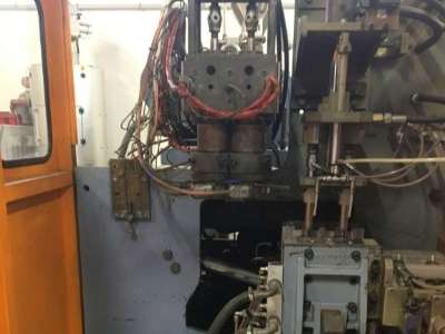 Used Meccanoplastica MP2S Extrusion Blow Molding Machine