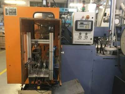 Used Meccanoplastica MP2S Extrusion Blow Molding Machine