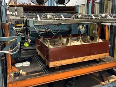 Used PVI Model P406 Double Ender Shuttle Style Thermoforming Machine