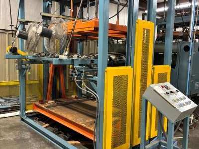 Used PVI Model P406 Double Ender Shuttle Style Thermoforming Machine