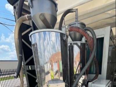 1500 Lb/Hr Una-Dyn Model PCT-1500 10 Hopper Dehumidifying Dryer System
