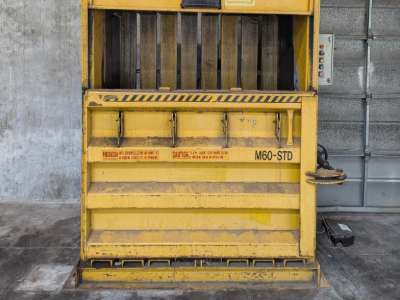 Used 10 HP Harmony Enterprises M60STD Vertical Baler