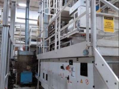 Used 3034 Ton Krauss Maffei KM2700-24500/MX/IMC Injection Molding Machine