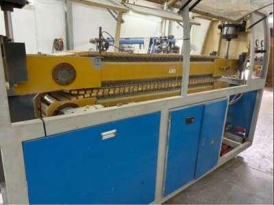 Used 65mm / 132mm Suzhou ACC SJSZ65/132 Conical Twin Screw Profile Co-Extrusion Line