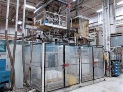 Used 3034 Ton Krauss Maffei KM2700-24500/MX/IMC Injection Molding Machine