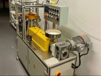 Used 25mm Zhangjiagang Lab Scale Monolayer Blown Film Line