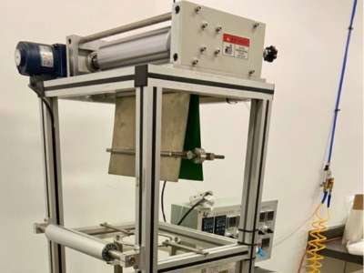 Used 25mm Zhangjiagang Lab Scale Monolayer Blown Film Line
