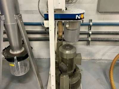 Used 65mm Xinda Model SHJ65 Complete Twin Screw Pelletizing Line